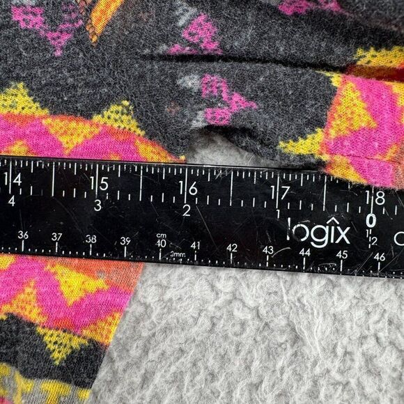 Free People Movement Chilly Nights Printed Long-Sleeve Aztec Chevron Colorful - Picture 7 of 13